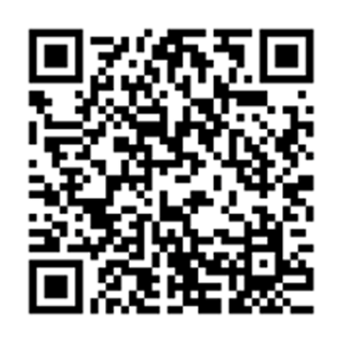 QR code to download the app for iOS