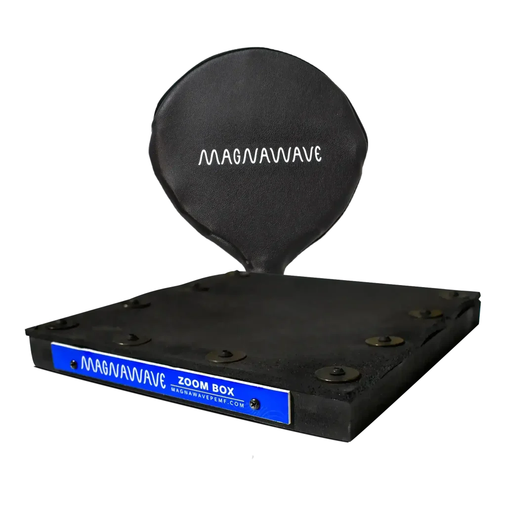 MagnaWave Zoom Paddle attachment shown with MagnaWave Zoom Hoof Box